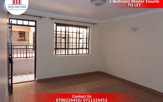 2 Bedroom Master Ensuite Apartments in Ruiru