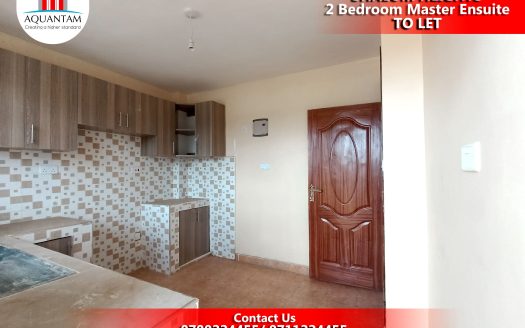 2 Bedroom Master Ensuite Apartments in Ruiru