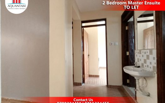 2 Bedroom Master Ensuite Apartments in Ruiru