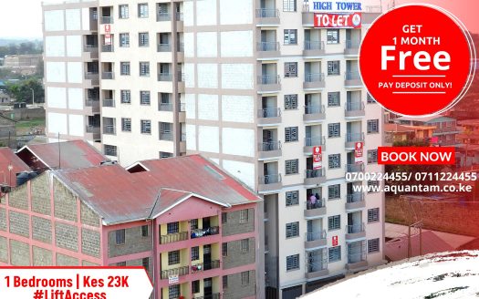 Executive 1 Bedrooms to let Ruiru-Thika Road